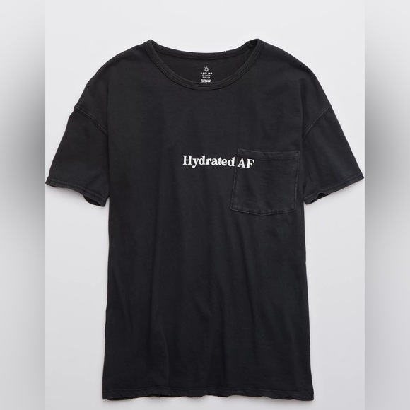 Aerie Offline Tshirt in Black - Picture 3 of 5